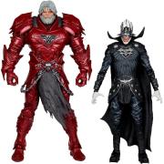 Фигурка DC Multiverse Batman Who Laughs (Knight Armor) & The Merciless (Dark Multiverse) 7in