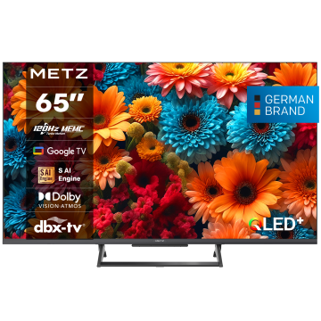 METZ Телевизор 65MQD7500Z,  65"QLED+/4K/Google TV
