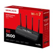 2-лентов Wi-Fi 7 рутер Mercusys MR27BE BE3600