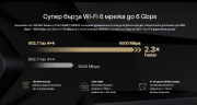 8-поточен Wi-Fi 6 рутер Mercusys MR90X AX6000