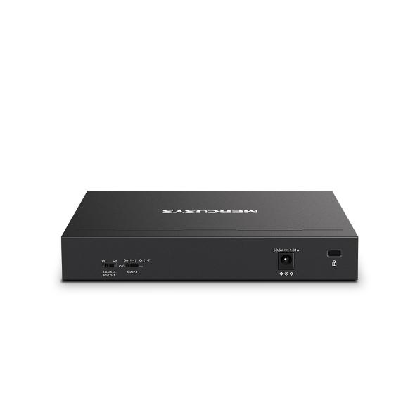 8-портов гигабитов комутатор Mercusys MS108GP със 7 PoE+ порта