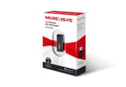 Безжичен мини USB адаптер Mercusys MW300UM N300