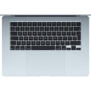 Лаптоп Apple MacBook AIR 15" M4 10C CPU, 10C GPU, 16GB, 256GB-ZEE, SKY BLUE