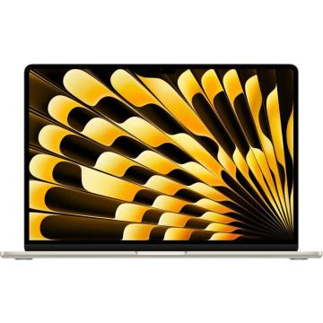 Лаптоп Apple MacBook AIR 15", M4 10C CPU, 10C GPU, 16GB, 512GB-ZEE, STARLIGHT