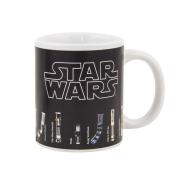 Чаша Paladone: Star Wars - Lightsaber Heat Change Mug DV (300ml), PP3699SWV3