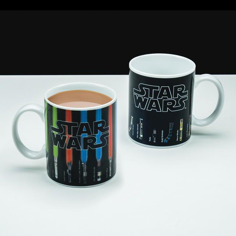 Чаша Paladone: Star Wars - Lightsaber Heat Change Mug DV (300ml), PP3699SWV3