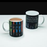 Чаша Paladone: Star Wars - Lightsaber Heat Change Mug DV (300ml), PP3699SWV3