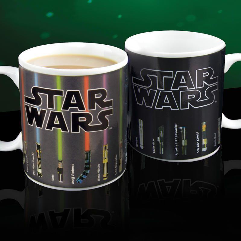 Чаша Paladone: Star Wars - Lightsaber Heat Change Mug DV (300ml), PP3699SWV3