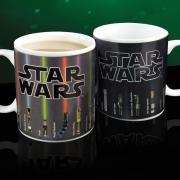 Чаша Paladone: Star Wars - Lightsaber Heat Change Mug DV (300ml), PP3699SWV3