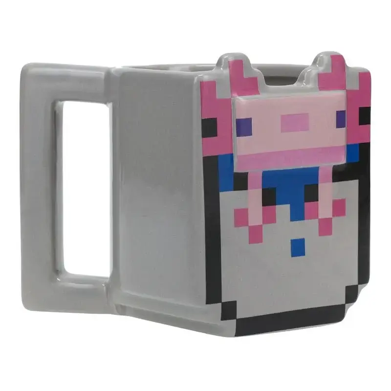Чаша Paladone Minecraft - Bucket of Axolotl shaped Mug (400ml), PP11368MCF