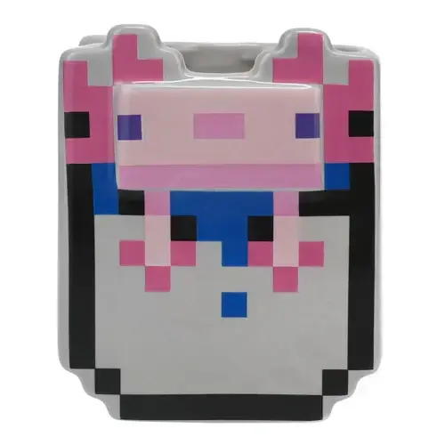 Чаша Paladone Minecraft - Bucket of Axolotl shaped Mug (400ml), PP11368MCF