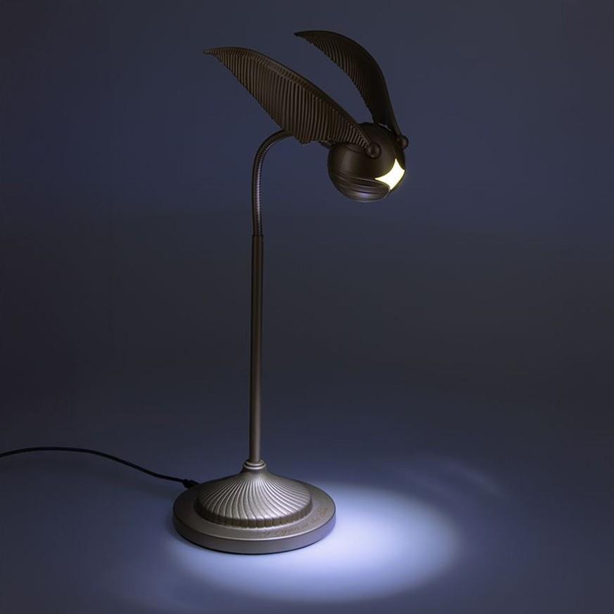 Лампа Paladone: Harry Potter - Golden Snitch Posable Desk Lamp, PP12796HP