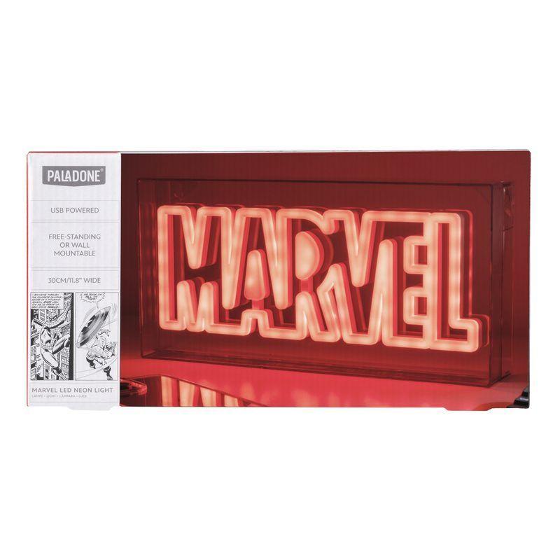 Лампа Paladone: Marvel - LED Neon Light, PP13125MC