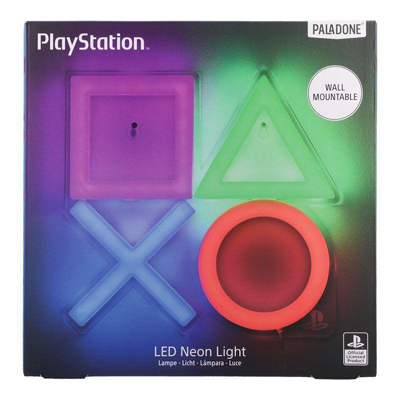 Лампа Paladone: Playstation - Wall Mountable LED Neon Light, PP13130PSVN