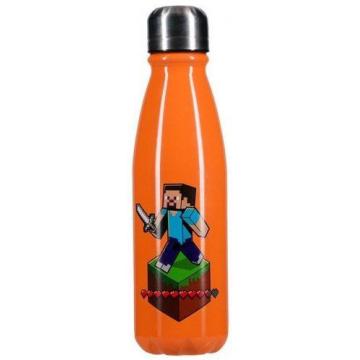 Бутилка Paladone Minecraft Paladone - Aluminium Water Bottle 600ml, PP12074MCF