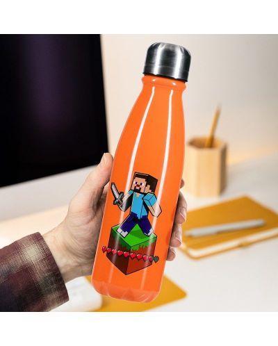 Бутилка Paladone Minecraft Paladone - Aluminium Water Bottle 600ml, PP12074MCF