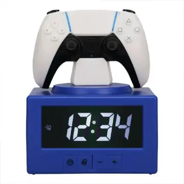 Часовник/будилник Paladone: Playstation Controller Icon Alarm Clock, PP13475PS