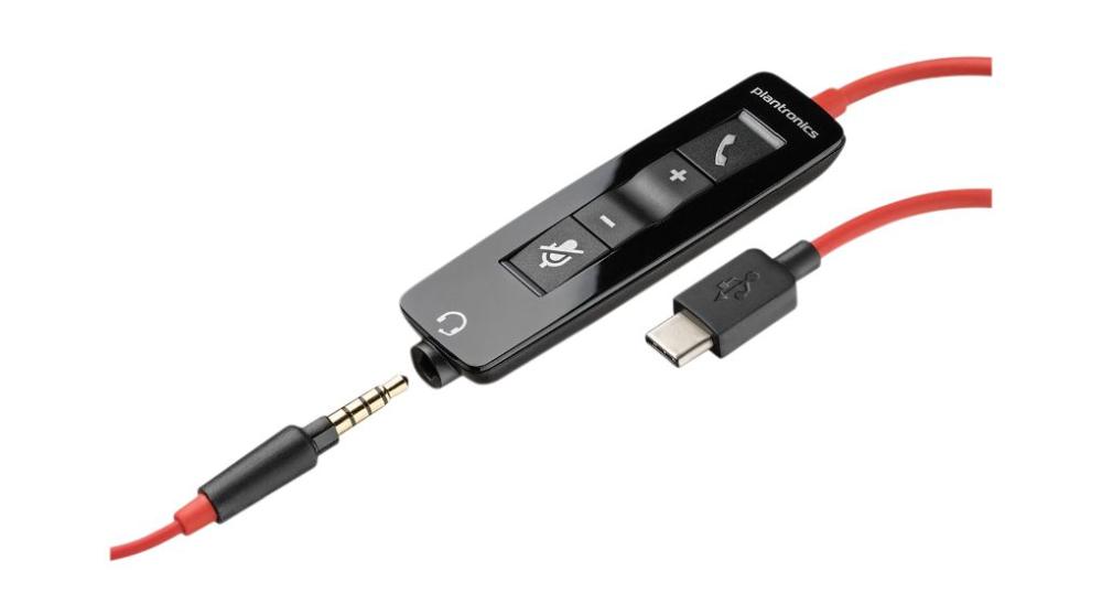 Слушалки HP Poly Blackwire C5220 Stereo Type-C с микрофон 8X231AA