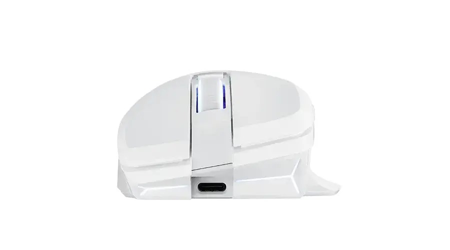 Геймърска безжична мишка PowerColor ALPHYN AM10 - White
