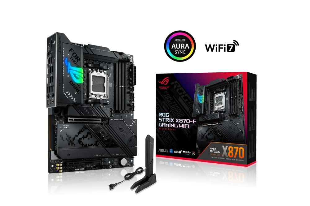 Дънна платка ASUS ROG STRIX X870-F GAMING WIFI AM5 DDR5