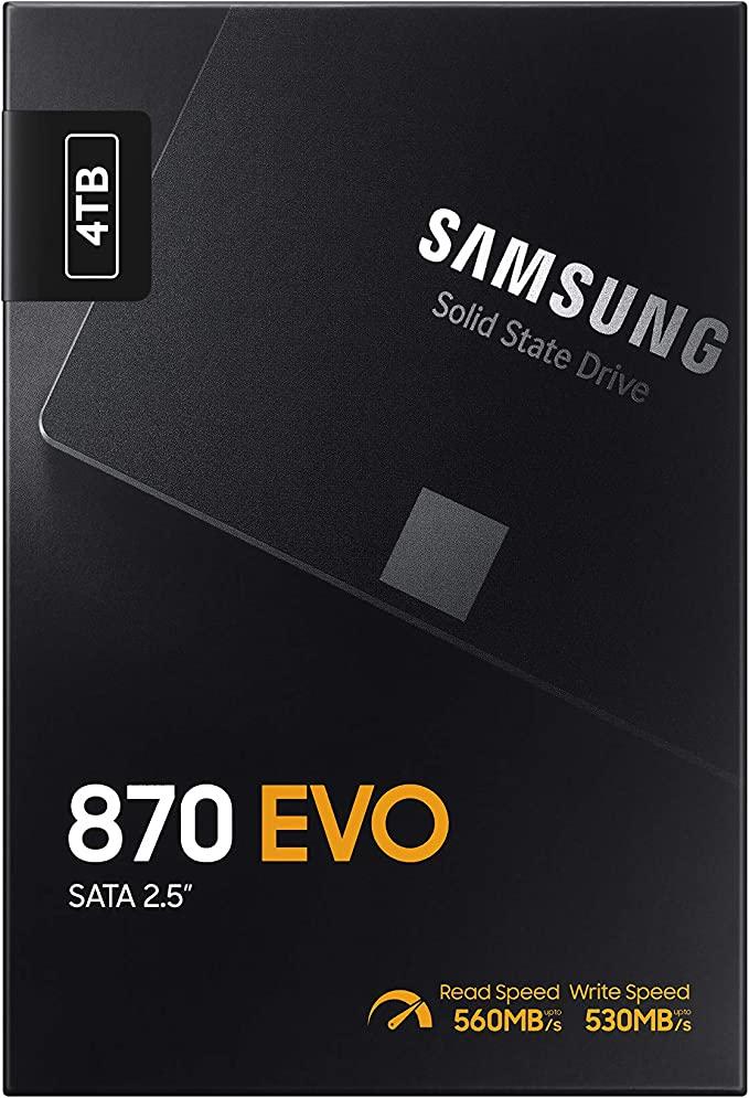 SSD диск Samsung SSD 870 EVO, 2.5''  MZ-77E4T0B