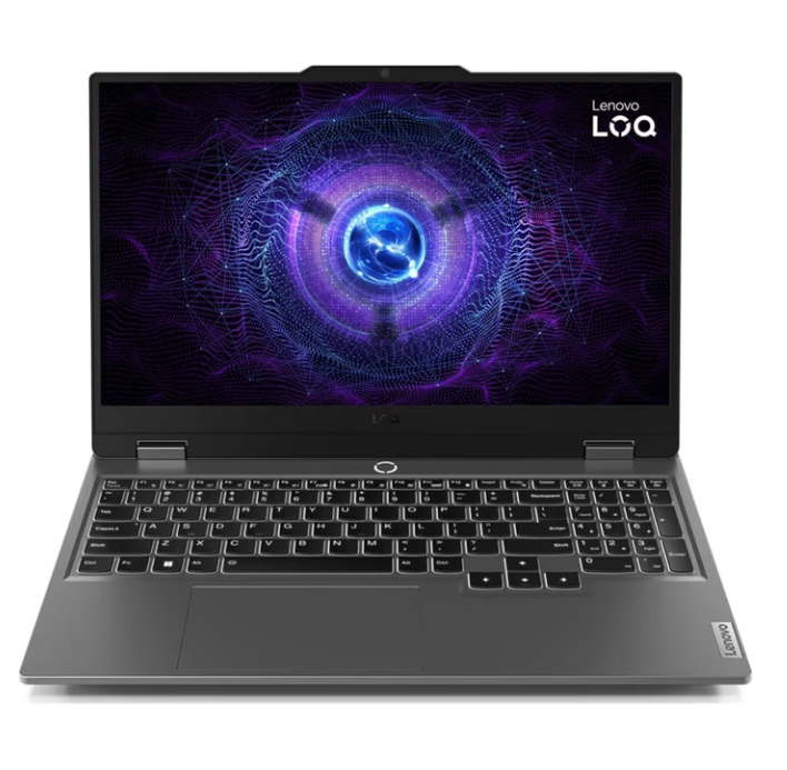 Лаптоп LENOVO LOQ Gaming Intel Core i5-12450HX 15.6inch FHD 300N 144Hz sRGB 24GB DDR5 512GB PCIe RTX 4060 8GB NoOS Luna Grey 2y