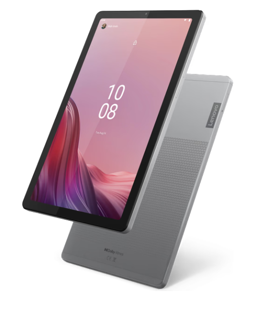 LENOVO Tab M9 LTE MediaTek Helio G80 2.0GHz OctaCore 9inch HD 3GB DDR4X 32GB Flash Android 12 Arctic Grey + Case & Film