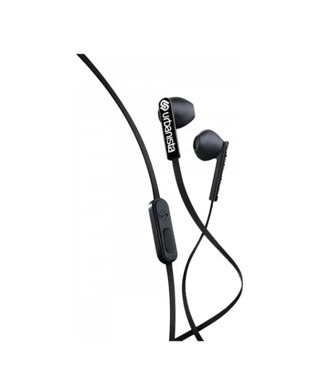 URBANISTA USB-C Headphones with mic impedance 32 Ohm remote control black