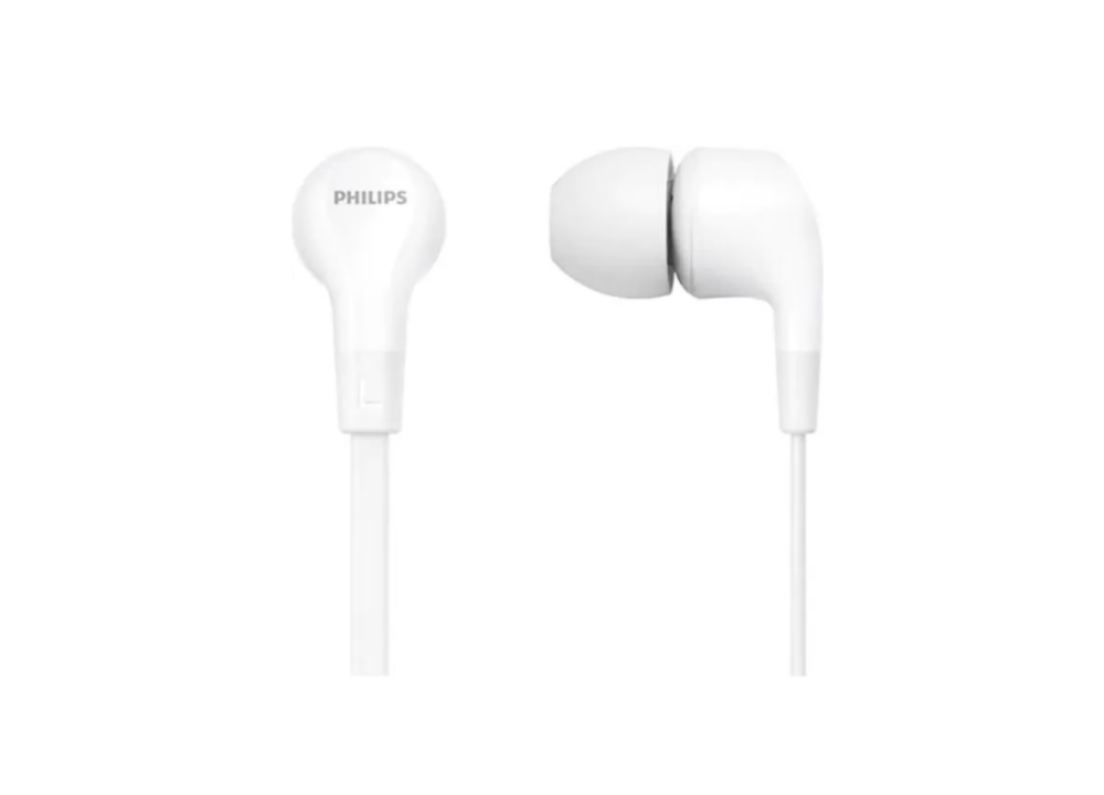 PHILIPS In-ear headphones with mic 8.6mm drivers black