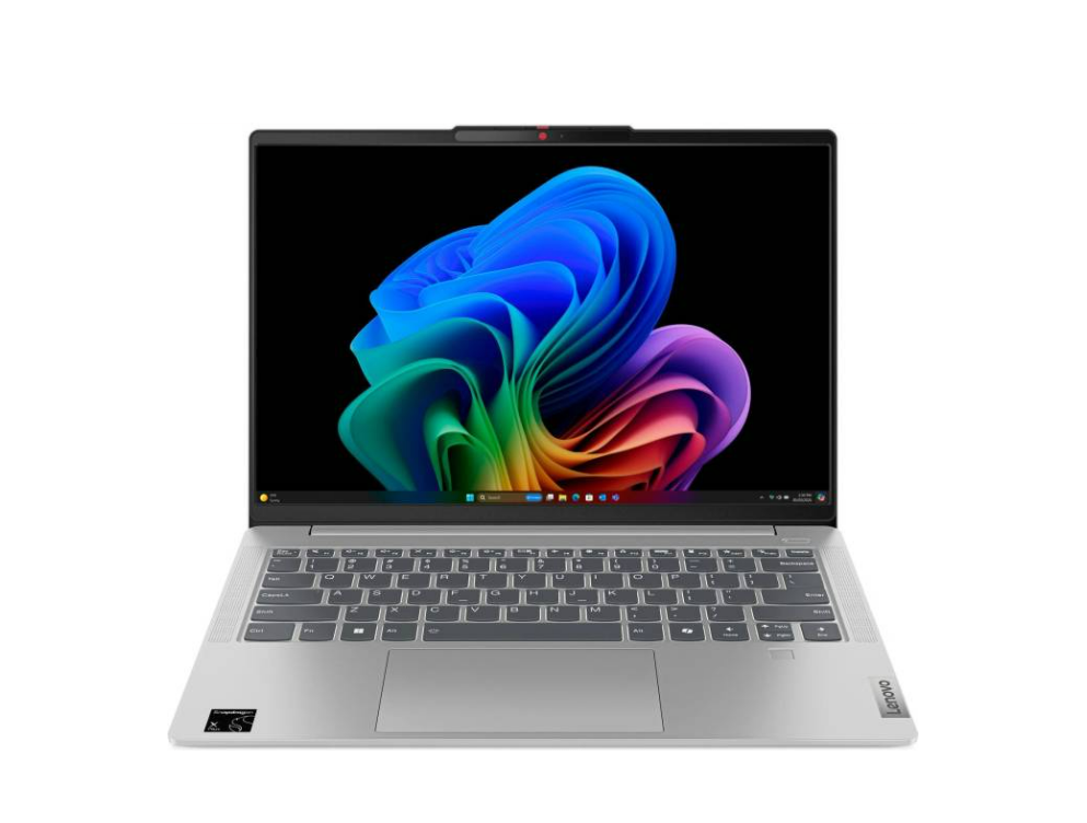 Лаптоп LENOVO IdeaPad Slim 5 Qualcomm Snapdragon X1P42100 14inch WUXGA OLED 400N P3 32GB DDR5 1TB PCIe W11H Cloud Grey 2y