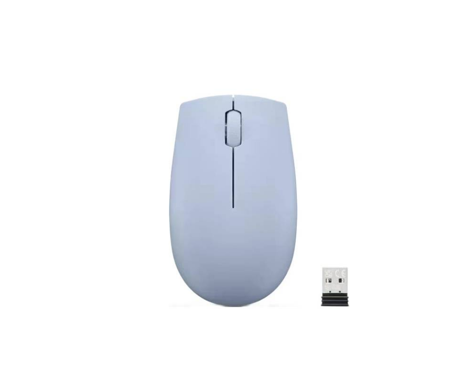 LENOVO 300 Wireless Compact Mouse Frost Blue with battery