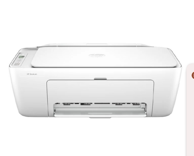 HP DeskJet 2820e All-in-One A4 Color Wi-Fi USB 2.0 Print Copy Scan Inkjet 5.5/7.5ppm Instant Ink Ready