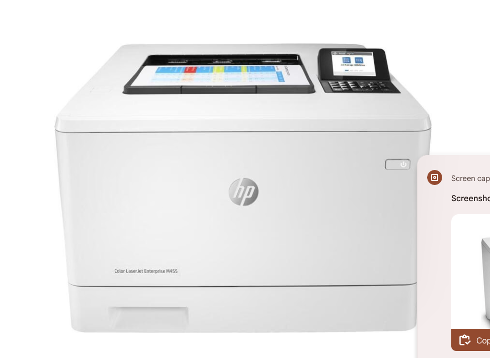 Лазерен - HP Color LaserJet Enterprise M455dn Printer colour Duplex laser A4 600x600dpi 27ppmmono/27ppmcolour 300 sheets USB 2.0 LAN