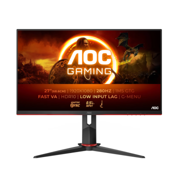 AOC 27G2ZN3/BK 27inch VA WLED FHD 280Hz