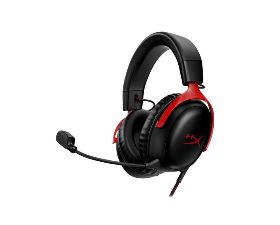 HP HyperX Cloud III gamer headset BLK/RED