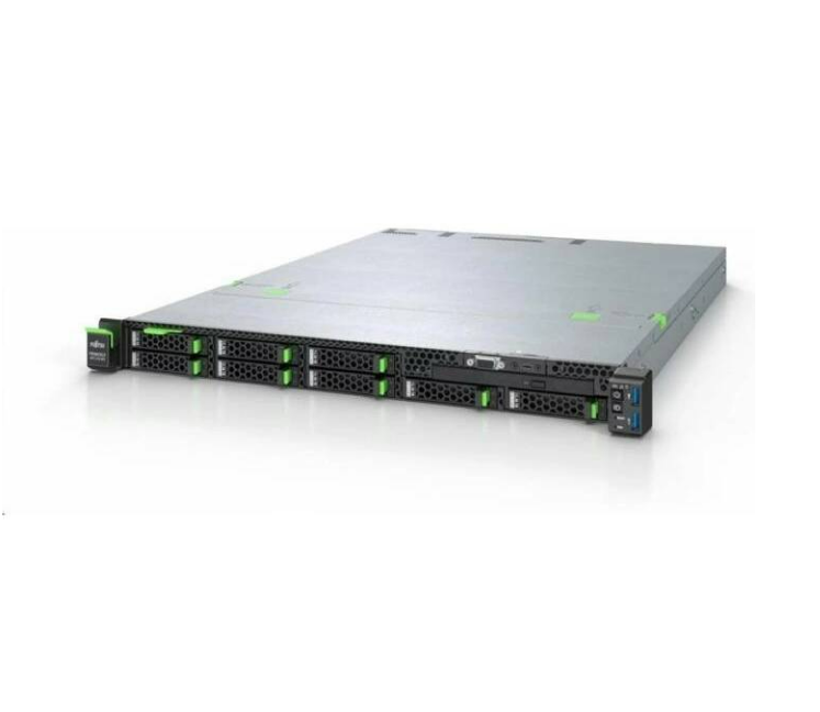 FUJITSU PRIMERGY RX1330 M5 Xeon E-2334 4C/8T 3.4GHz 32GB 4x2.5inch 2x1Gb TPM 2.0 1xRPS 500W titanium short depth 1YW