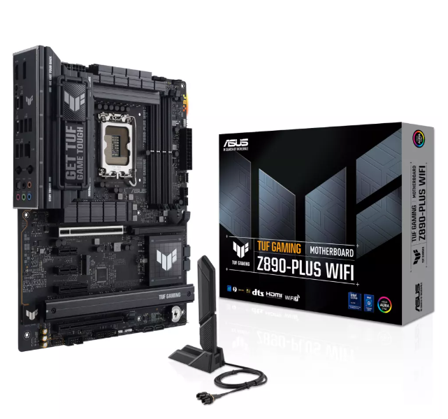 ASUS TUF GAMING Z890-PLUS WIFI LGA1851 DDR5 ATX MB