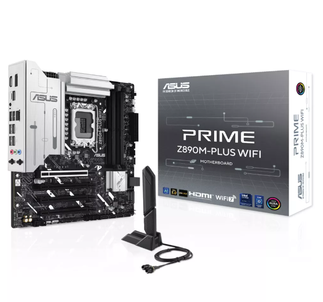 ASUS PRIME Z890M-PLUS WIFI LGA1851 DDR5 mATX MB