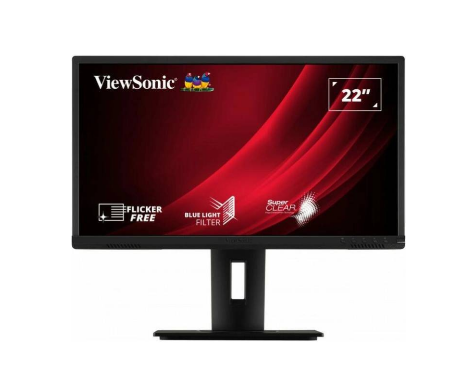 Монитор - VIEWSONIC VG2440 22inch 16:9 1920x1080 Full HD SuperClear MVA 5ms VGA HDMI DisplayPort USB speakers full ergonomic stand