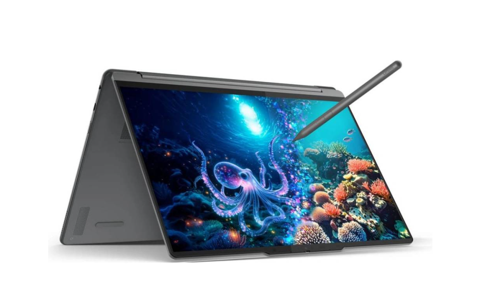LENOVO Yoga 9 2-in-1 Intel Core Ultra 7 258V 14inch WQUXGA OLED 400N Touch 32GB DDR5 1TB PCIe W11H Luna Grey