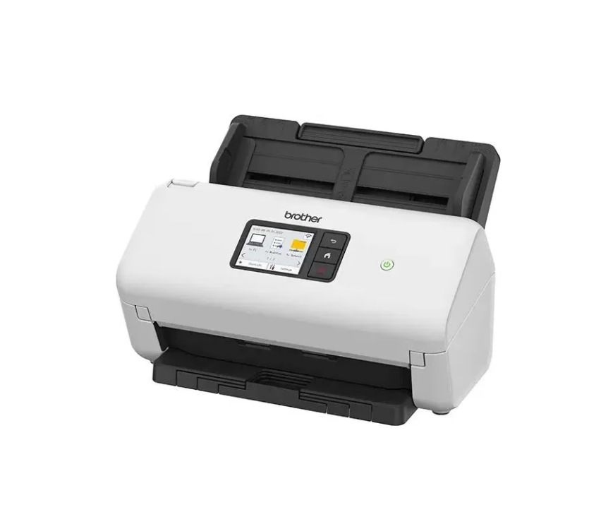 BROTHER ADS-4500W Document scanner Dual CIS Duplex A4 600x600dpi 35ppm mono/35ppm colour ADF 5250scans/d USB 3.0 LAN Wi-Fi