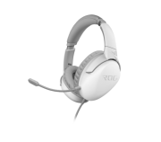 ASUS ROG Strix Go Core Moonlight White Wired Gaming Headset Discord Certified Mic Hi-Res Audio 40mm Drivers Lightweight 3.5mm
