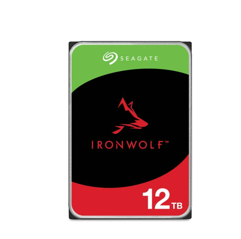 Bundle SEAGATE NAS HDD 8x12TB IronWolf 7200rpm 6Gb/s SATA 256MB cache 3.5inch 24x7 CMR for NAS and RAID Rackmount Systeme BLK