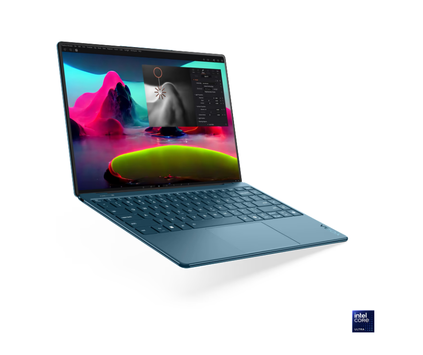 LENOVO Yoga Slim 9 Intel Core Ultra 7 258V 14inch WQUX OLED 400N 120Hz Touch 32GB DDR5 1TB PCIe W11Pro Tidal Teal