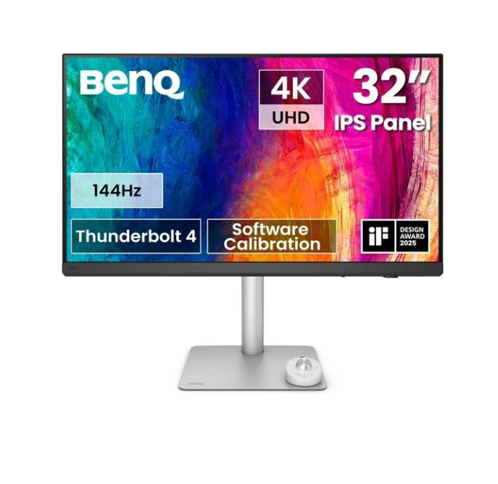 Монитор BenQ PD3226G, 32", Wide IPS, 4K, HDMI, DP, Thunderbolt 4, USB 3.2 Hub, HDR10, KVM Switch, CAD/CAM mode