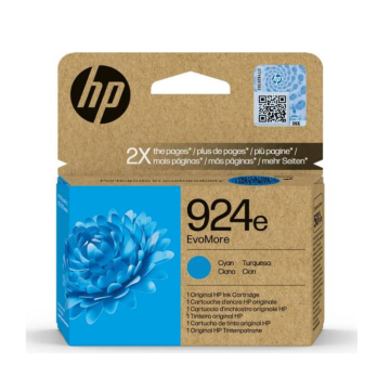 HP 924e EvoMore Cyan Original Ink Cartridge