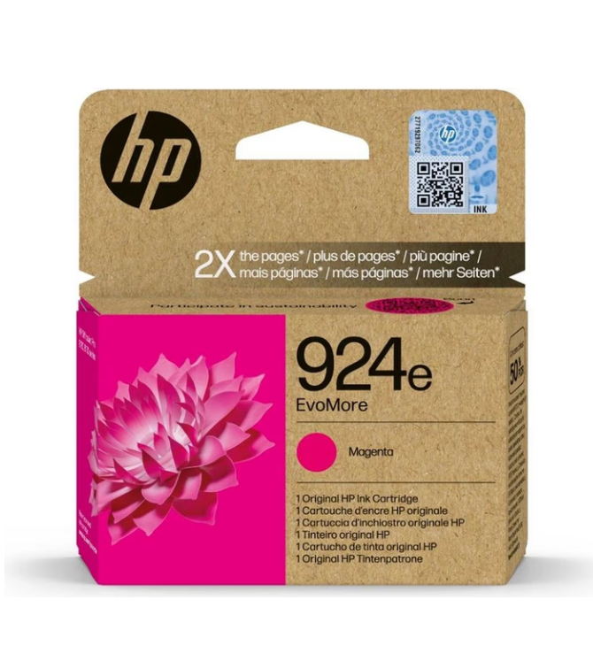 HP 924e EvoMore Magenta Original Ink Cartridge
