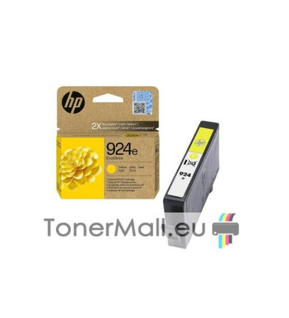 HP 924e EvoMore Yellow Original Ink Cartridge
