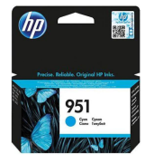 HP 951 original Ink cartridge CN050AE BGX cyan standard capacity 700 pages 1-pack Officejet