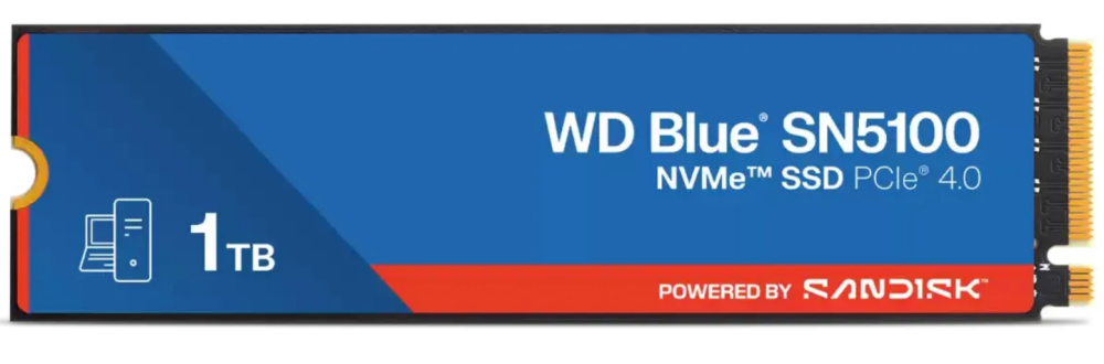 WD Blue SN5100 NVMe SSD 1TB M.2